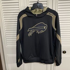 Buffalo Bills Salute to Service Hoodie Youth Size Large